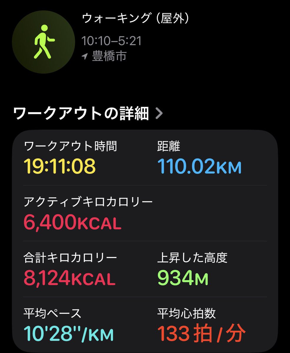 ユッケ🍖@100kmウルトラウォーキングYouTuber tweet media