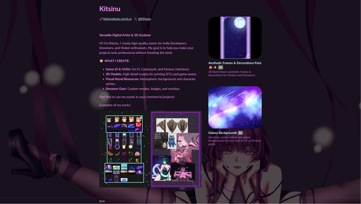 KDesiu's tweet photo. Still on the hunt for a VGen invite code!
I just launched my first asset pack on https://t.co/8jpDU4ZDZu and I'd love to bring my shop to @VGenOfficial too. If you have a spare code, I'm happy to do an Art Trade in return! DM me! #VGen #VGenCode #VGenInvite #ArtTrade https://t.co/Y3W8esl8XZ