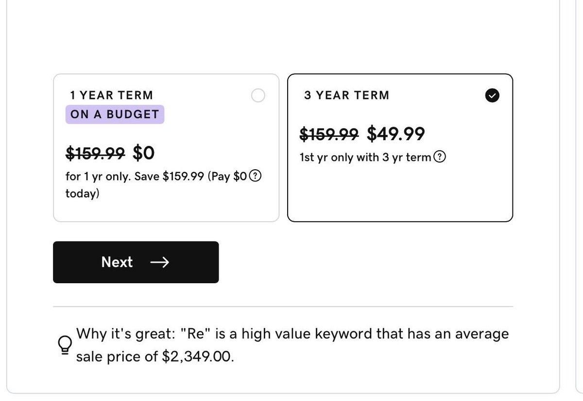 Richiirich's tweet photo. @GoDaddy you guys are seriously #falseadvertising on your website. I chose the year option, to find out there is no 1 year option. Instead of paying “$0 today” I’m being charged $209!! False advertising…you deserve to be sued for this https://t.co/pJDZ6PjCij