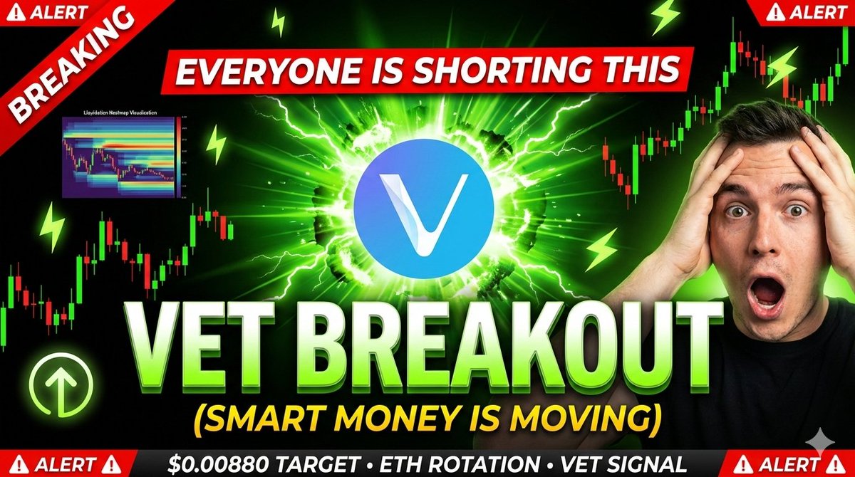 📊 $VET just completed 5 FULL impulsive Elliott Waves on the daily chart against $ETH.

You know what comes after 5 waves?

A REBOUND. 🚀

youtu.be/0olwxr02mvI

Like 🔁 Retweet if you're holding $VET 💎🙌

$VET $VeChain #Crypto #Altcoins