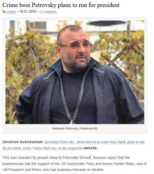 davi55017's tweet image. HIs dad aims to run for president of Ukraine... Crime boss btw!... I guess you know where all that monetary aid is going to end up...