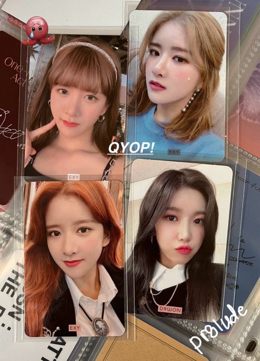 pr8lude's tweet photo. wts wjsn broadcast photocard

- exy as you wish 
- exy boogie up / for the summer
- exy la la love / wj stay
- dawon as you wish

t. bc pc 우주소녀 공방 포카 cosmic girls https://t.co/kbBxdONuuF