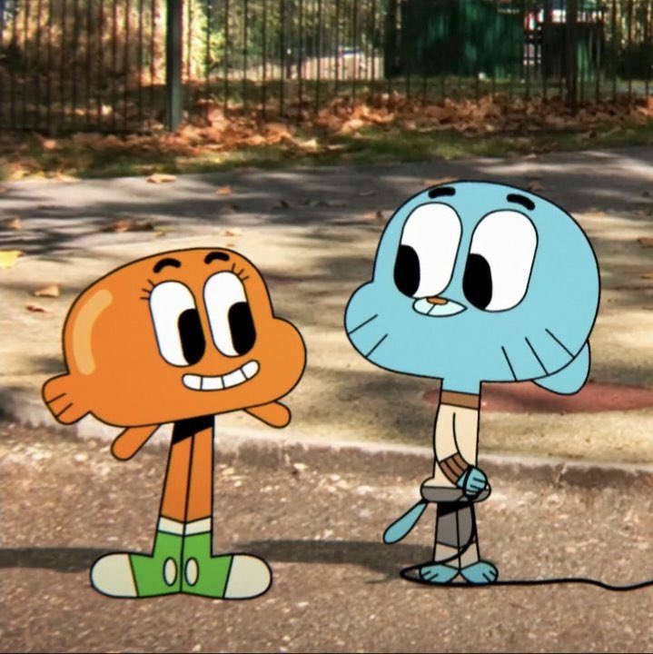 this is the most darwin and gumball they’ve ever looked