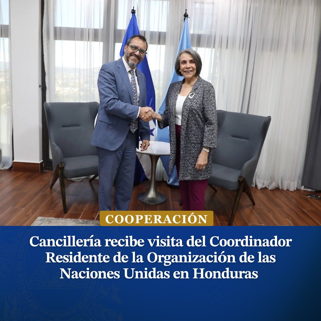 Cancillería Honduras tweet media