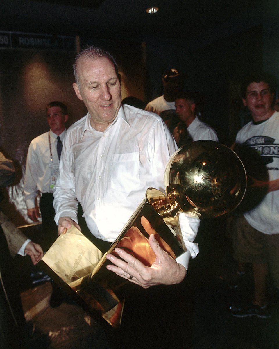 In the 1996-97 season, Spurs' GM Gregg Popovich fired coach Bob Hill after a 3-15 start

Pop then hired himself as the Spurs' head coach 

The rest is history
