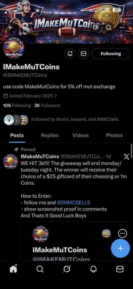 entcq's tweet photo. @IMAKEMUTCoins @IMMCSELLS you helped me make tons of coins especially w the alt method haven’t been here long but i love it https://t.co/vNqbIhuZl2