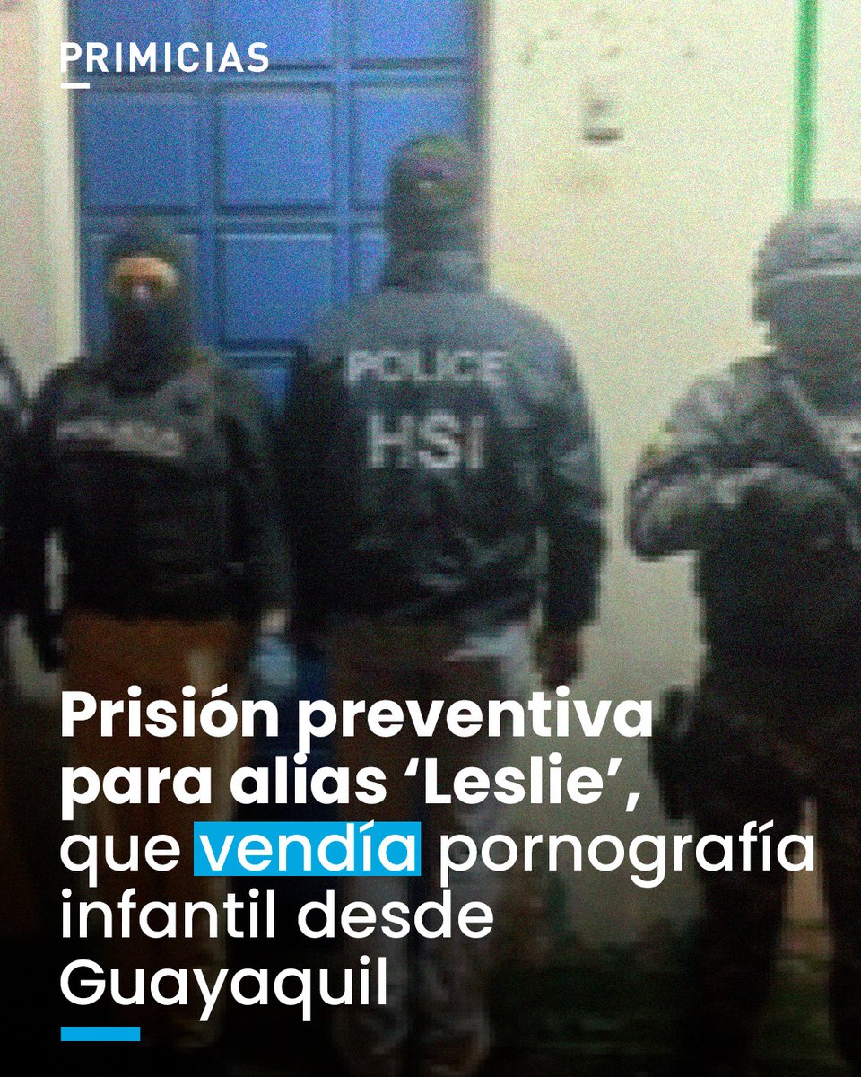 Pichincha es la provincia que registra la mayor cantidad de denuncias por delitos relacionados con la comercialización de pornografía utilizando a niñas, niños y adolescentes. prim.ec/KhUy50YjoiI