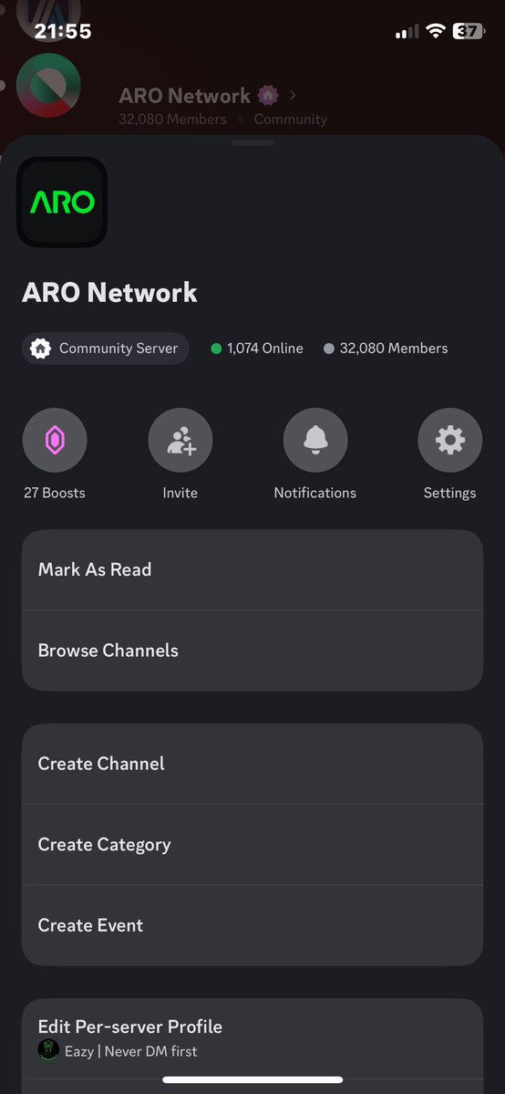 Dark horse project <a href="/AroNetwork/">ARO Network</a> 
Building low-key, community members ordering Aro Pods ( their product ) 
Others running client mode
Very underrated 
Huge Darkhorse