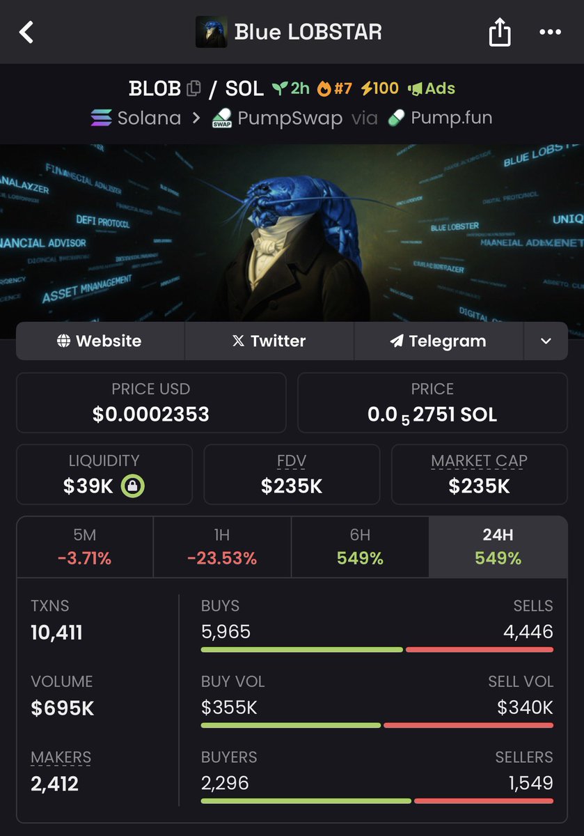 You better buy this while it’s still under $1M

Soon, everyone's gonna wish they saw this tweet

5Xw8pE5hwTQycxZZ752yeBdtwWiRmDzxskt9Bgapump

Drop wallets for $BLOB airdrop ! First 800 gets surprise !