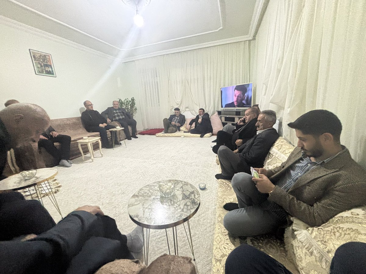 Aşiret mensuplarımızdan İslam kılıç’ı evinde ziyaret ettim. Rabbim şifa versin inşallah