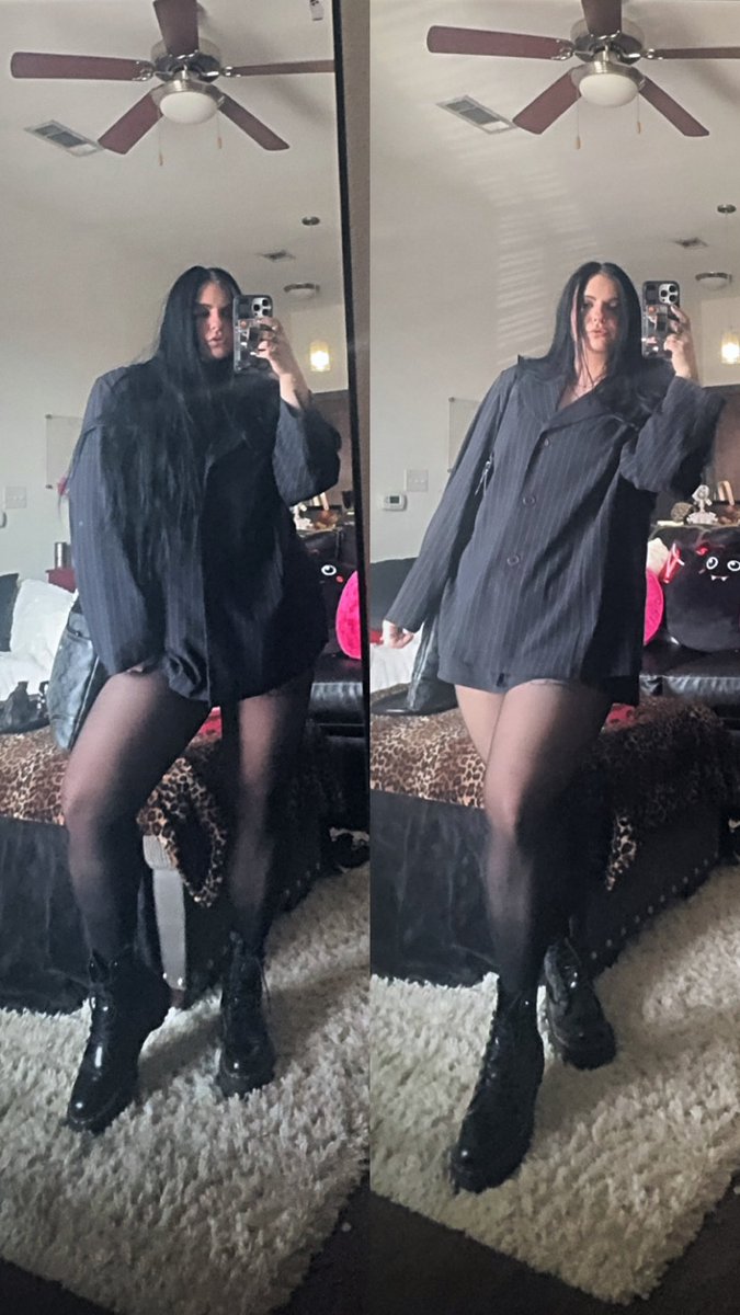 LoganAshlee_'s tweet photo. me 🤝 oversized blazer https://t.co/GWb4yC3bGG