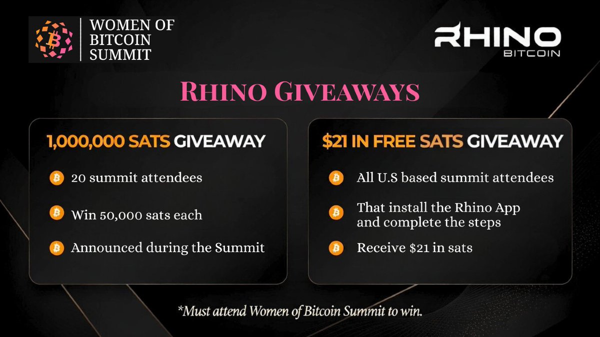 Women of Bitcoin Summit tweet media