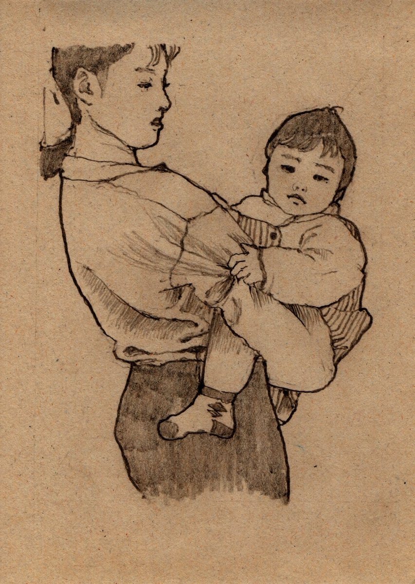 #子供編ポーズカタログ模写
だっこ２-１８。