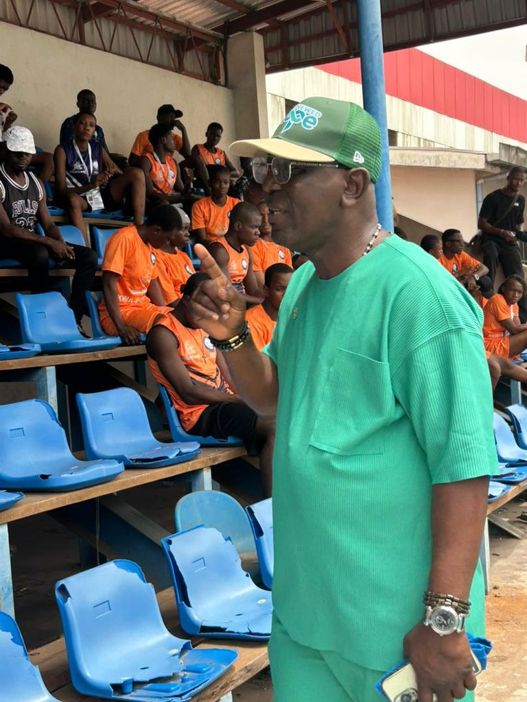 Today,at the ongoing Niger Delta Games in Edo State, I dedicated my time to grassroots engagement and talent discovery, which remains at the heart of our national sports development vision.

I personally observed competitions in athletics, swimming, boxing, tennis and chess