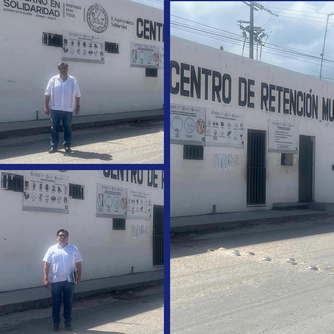 El <a href="/consgtcancun/">Consulado de Guatemala en Cancún QR 🇬🇹</a>, realiza visita consular a guatemaltecos que se encuentran privados de libertad en el Centro de Retención Municipal en la ciudad de Playa del Carmen, Quintana Roo, brindando asistencia, orientación y protección consular.