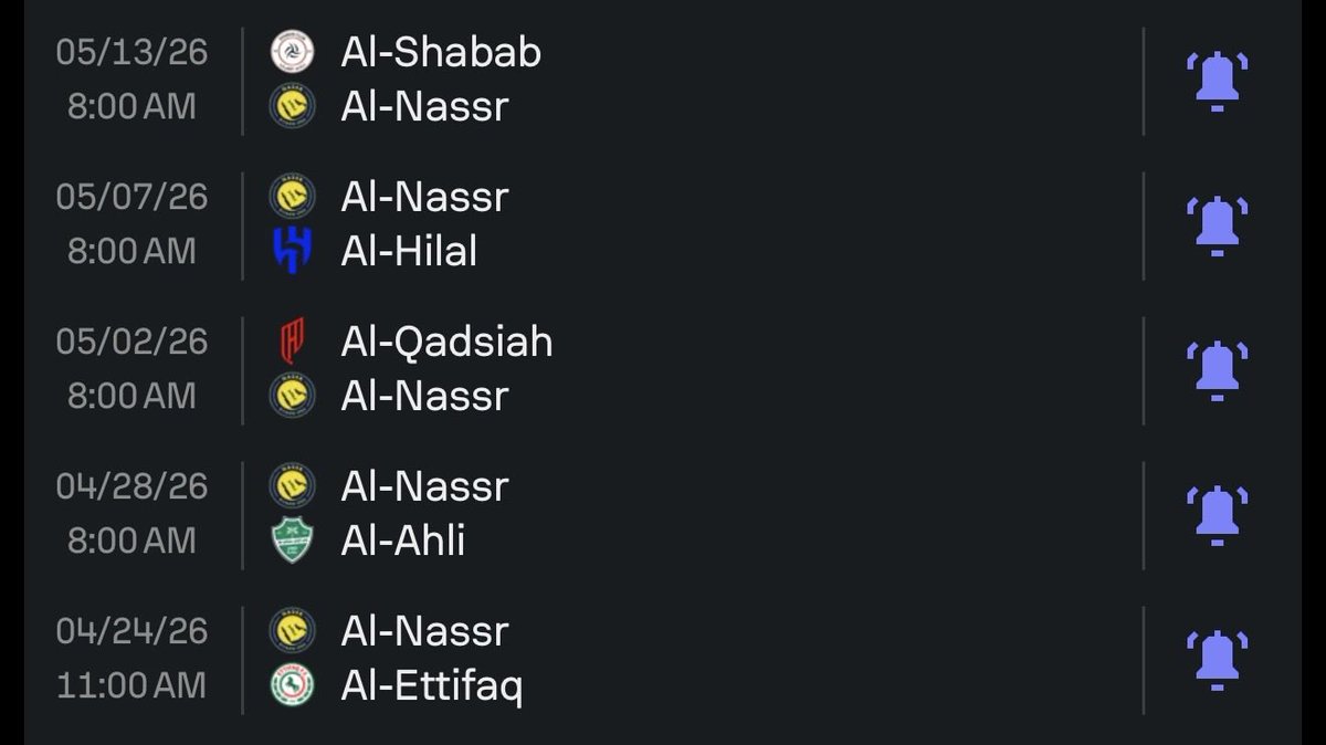 Al Nassr FC tweet media