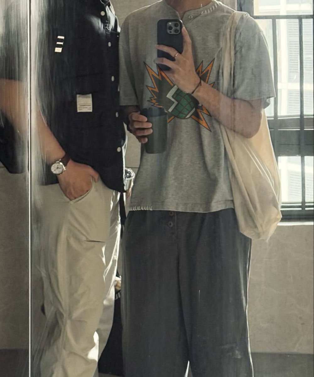 Out with kacchan! Just wanted an excuse to show off my new Dynamight shirt! :D