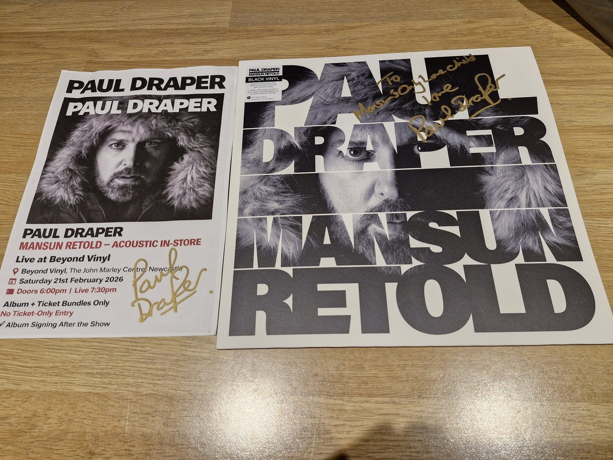 Mansun's Only Lovechild is very happy 💜💜💜 <a href="/PaulDraper/">Paul Draper</a>