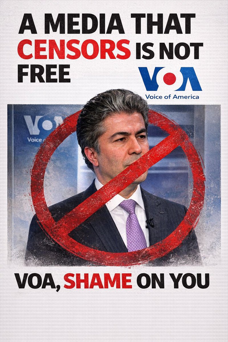 You should understand this clearly: you have turned VOA Persian into a propaganda and disinformation outlet in the middle of our nation’s revolution.
By inviting individuals like Ali Javanmardi — someone widely recognized among Iranians as a separatist and an enemy of Iran’s