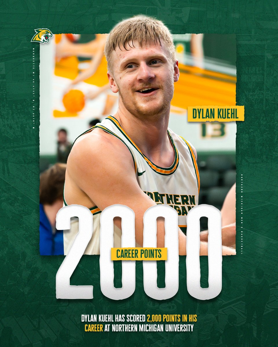 Northern Michigan Men's Basketball tweet media