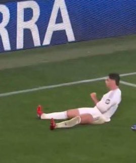 If you didn’t watch the game you will think he is celebrating a goal