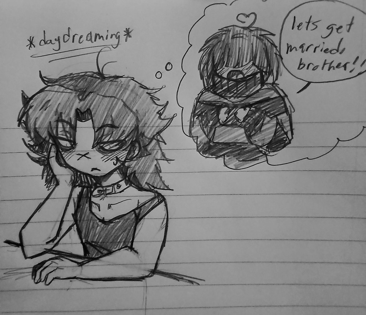 CrybabyAfton83's tweet photo. •Affection•
POV: "Mikey is very nice too me, he likes being nice sometimes. Tho, it's weird when he's nice, he touches me a lot. It's better than bullying though!"
#aftoncest #mikeevan #mikecest #fnafau https://t.co/lcyWf3Eev3