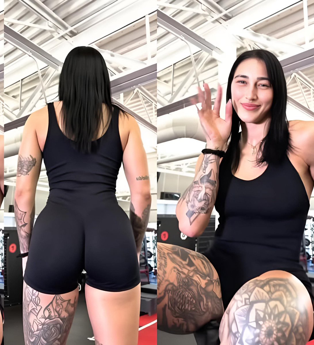 Ready for some intense in ring training. ☺️🖤