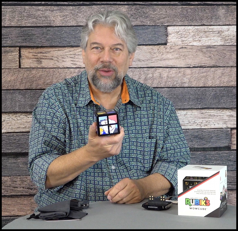 DaveTaylor's tweet photo. A Rubik's Cube where every facet is a tiny touchscreen? It's the Rubik's WOWCube and it's one of the coolest toys I've seen in a while. But it is spendy! Here's the full scoop, including hands-on demos: https://t.co/TYaGuOlCPC #toys #puzzles #rubikscube #wowcube @WOWCube_system https://t.co/Dvwae4SLnQ