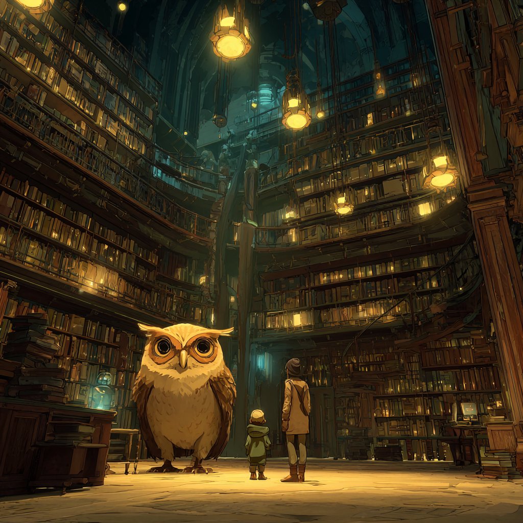 📚 Just visited Vera’s Library inside #CampHaven - an archive where data feels alive.
Vera the Owl guided me through shelves of glowing scrolls and timeless records. Every spark of memory carefully preserved, every story still whispering across the <a href="/DataHaven_xyz/">DataHaven 🫎</a> network.
🦉✨