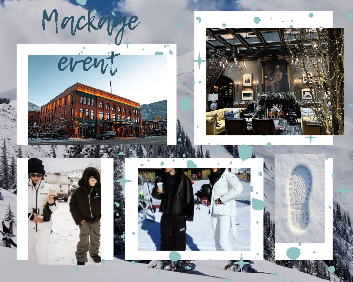 ludarlingx's tweet photo. Un honor haber formado parte del evento exclusivo de Mackage hoy. Mi esposo y yo estamos muy agradecidos por la invitación y por la cálida hospitalidad en cada una de las actividades. Increíble experiencia. ❄️

📍 Hotel Jerome, Aspen, Colorado.
#MackagePeak #MackageCO #MackageRP https://t.co/lpbIFxQZ6y