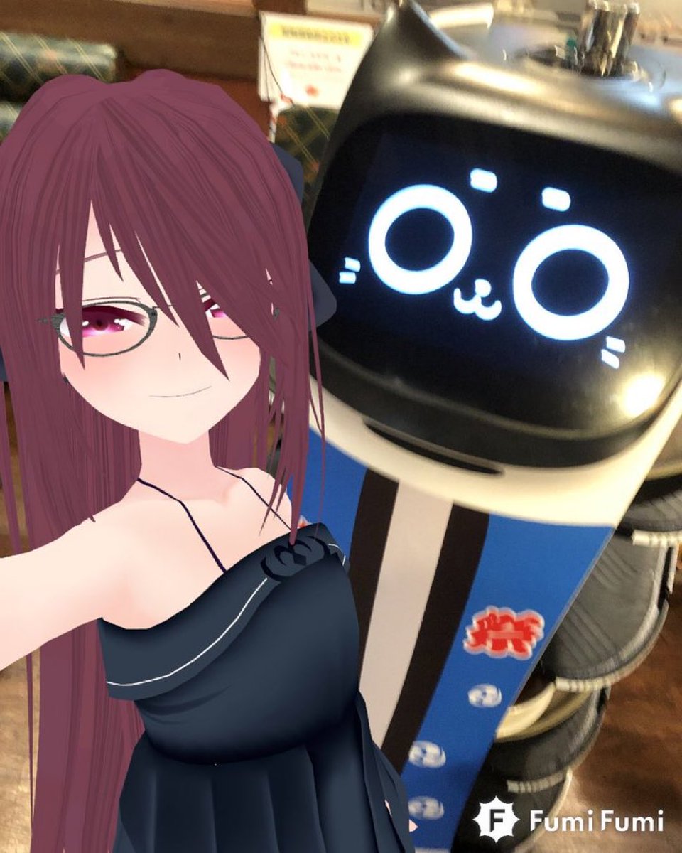 V_sdmk's tweet photo. 猫といえばこの子にもよくお世話になってます
いつもありがとう
#猫の日 #BellaBot #配膳ロボ https://t.co/dgqqIE3USB