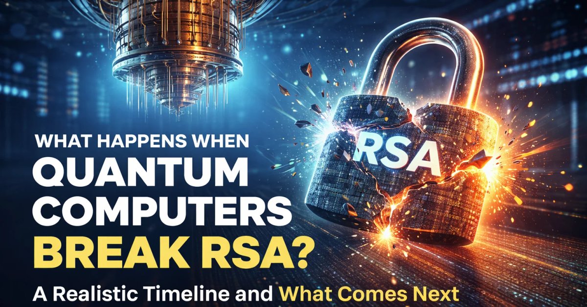 quantumbytz's tweet photo. What Happens When Quantum Computers Break RSA? A Realistic Timeline and What Comes Next https://t.co/FxnrcfKRun #Linux #QuantumComputing #HPC 💥 https://t.co/0YPJcgLs1J
