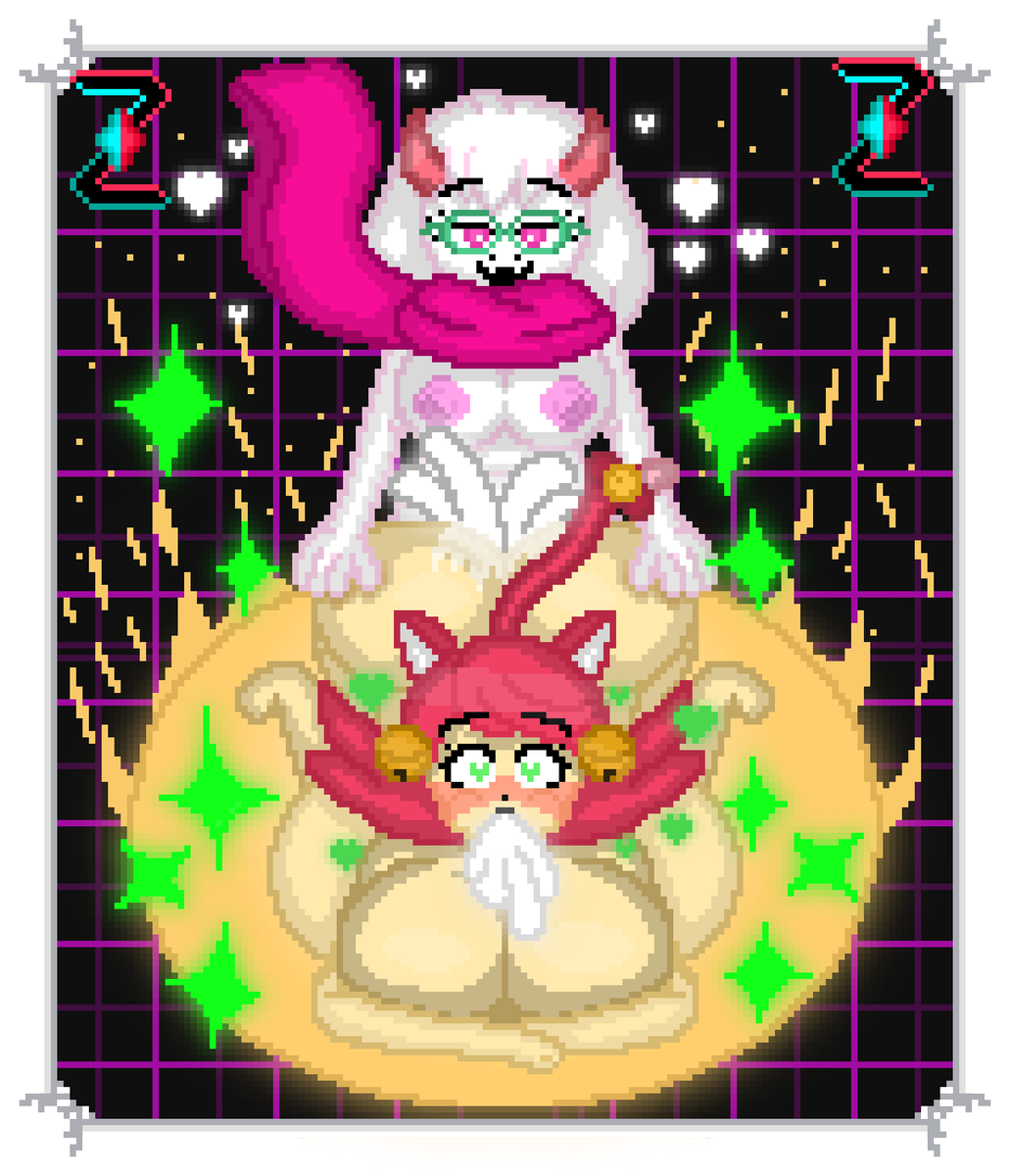 Female Ralsei x Mad Mew mew