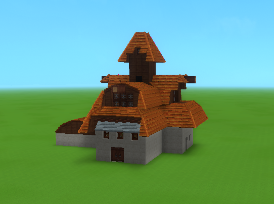 _tof200's tweet photo. @Hytale I tried to redo the house that's in the loading screen before entering the world, what do you think? https://t.co/zSfQ5CP9kB