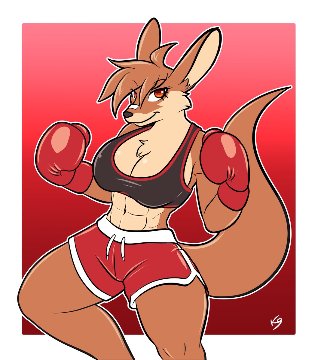 Franziska the epic boxer roo!

for the amazing <a href="/drawligator/">Drawligator</a>