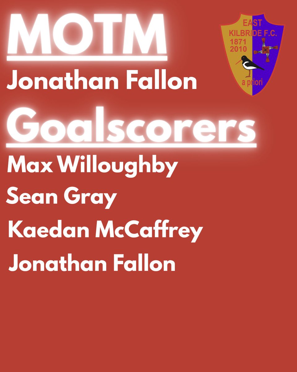 East Kilbride FC U18s Development Squad tweet media