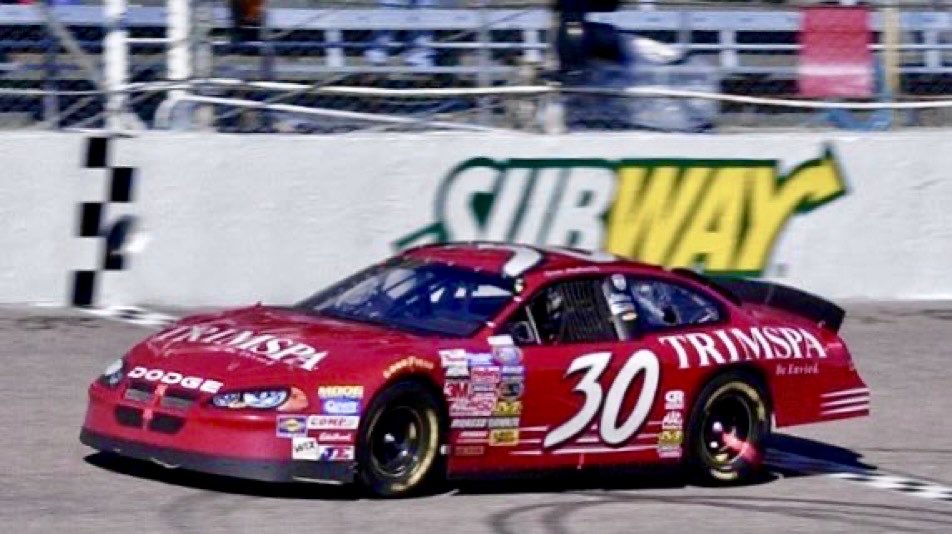 LegendsNascar's tweet photo. Jamie McMurray won the 2004 Goody's Headache Powder 200 at Rockingham 22 years ago today. π
#JamieMac won the final four Busch (@NASCAROReillyAP) series races at Rockingham.
#TheRock π https://t.co/hD25WQhvvl