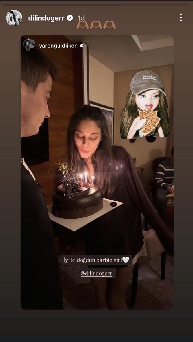 ayayayyayaya pastasını da manitası getirmiş