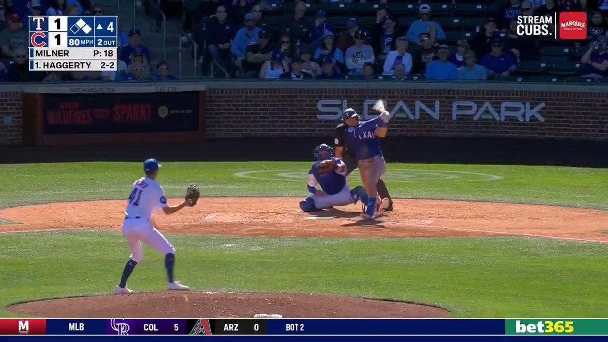 Have a day, Hags!
3-for-3 with 3 RBI. #AllForTX