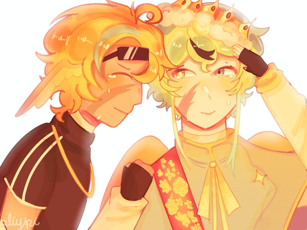 Holy king #theobaldthebirdfanart #Parrotx2fanart