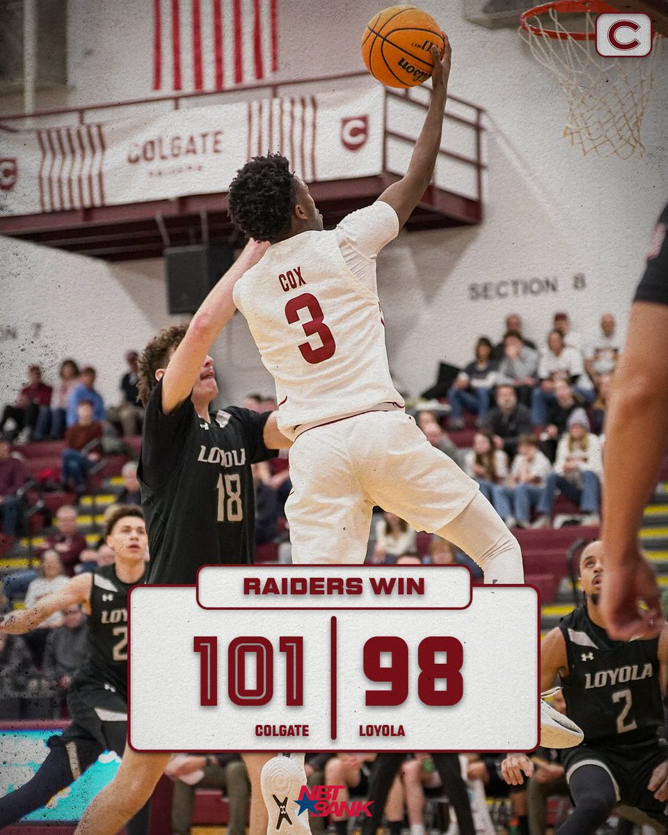 Colgate Men's Basketball tweet media