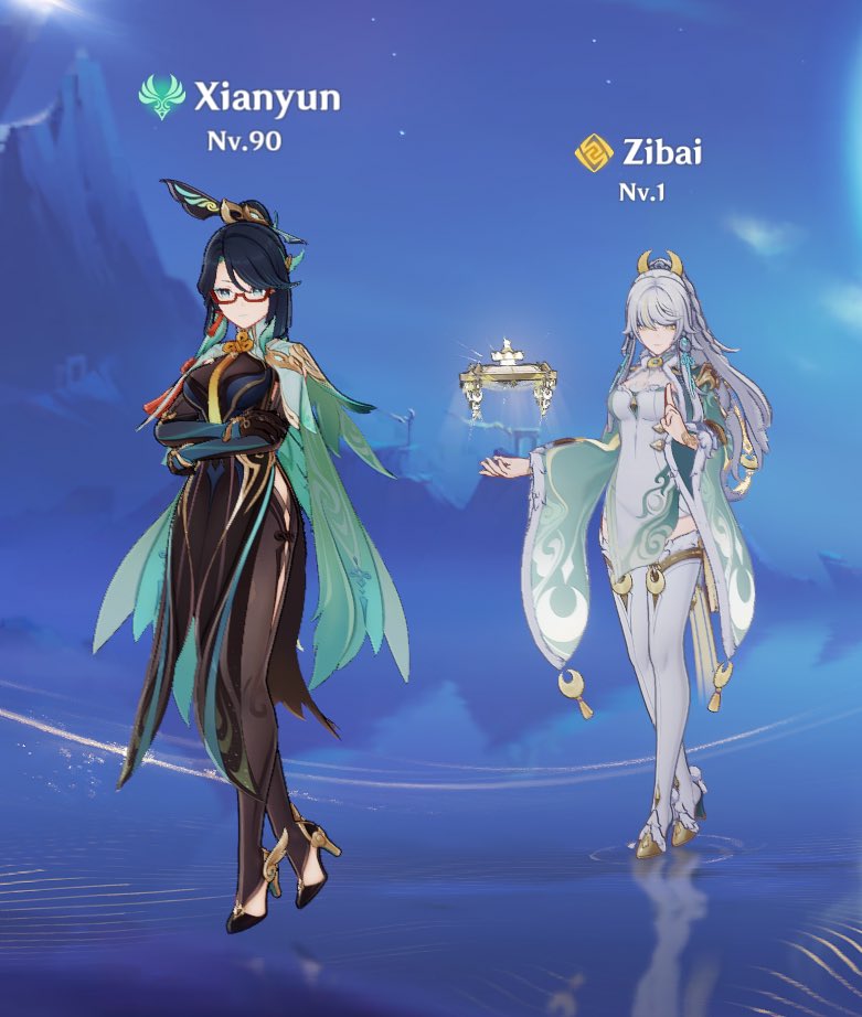 Consegui a Zibai antes do banner acabar, ai que felicidade consegui meu yuri, xianbei lindíssimas 🥺❤️❤️