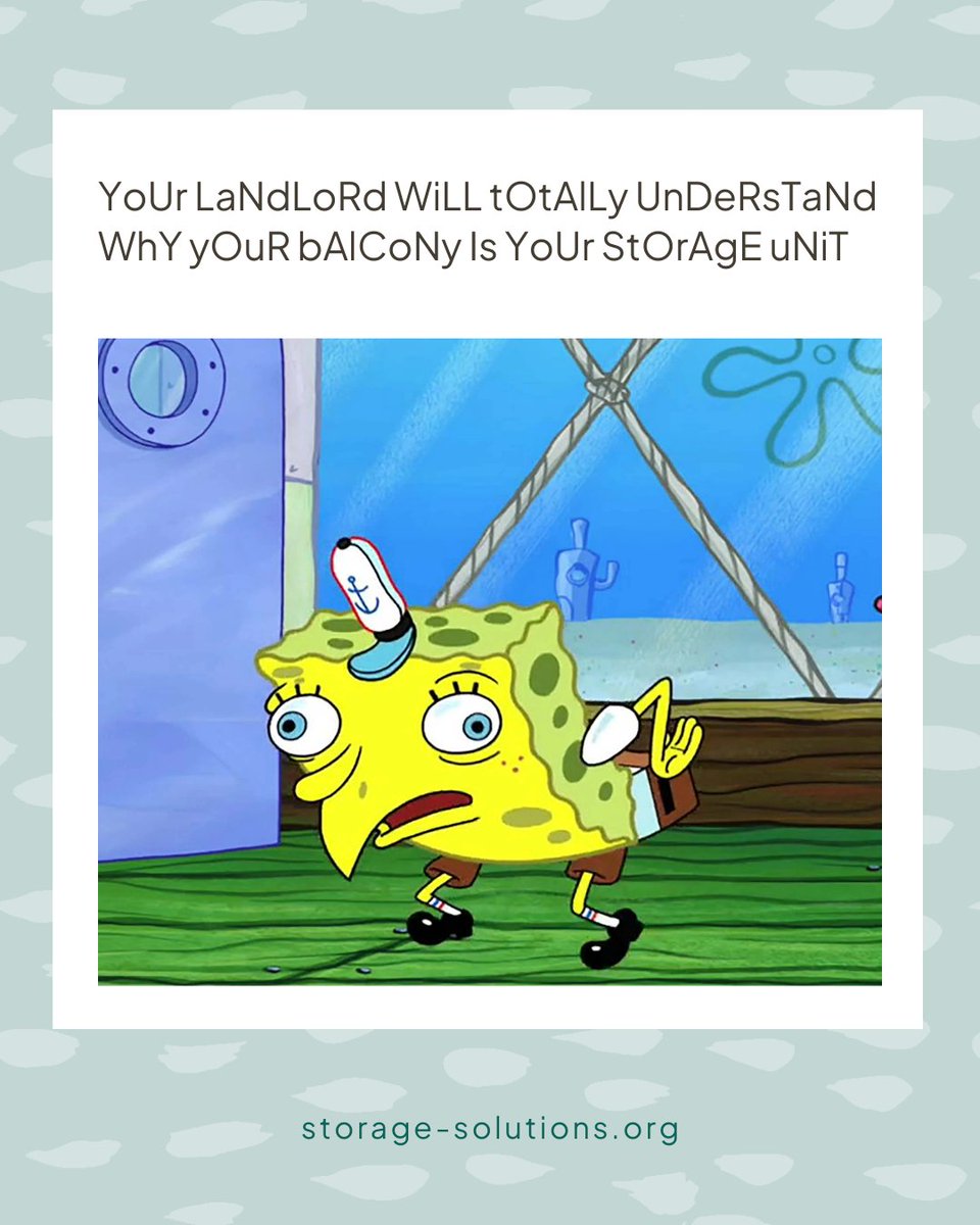 StoringAZ's tweet image. Your landlord won't get it, but we do. 😉 

Need a little extra space? We've got you covered. 

#StorageSolutions #ExtraSpace