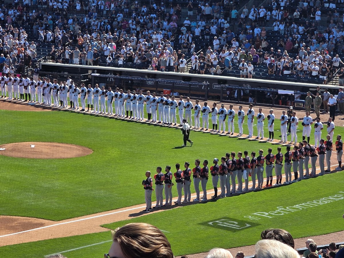 JLenner90's tweet photo. Caught the Yankees 2nd Spring Training game today. 2 Judge homeruns! https://t.co/O6l3dm5czb