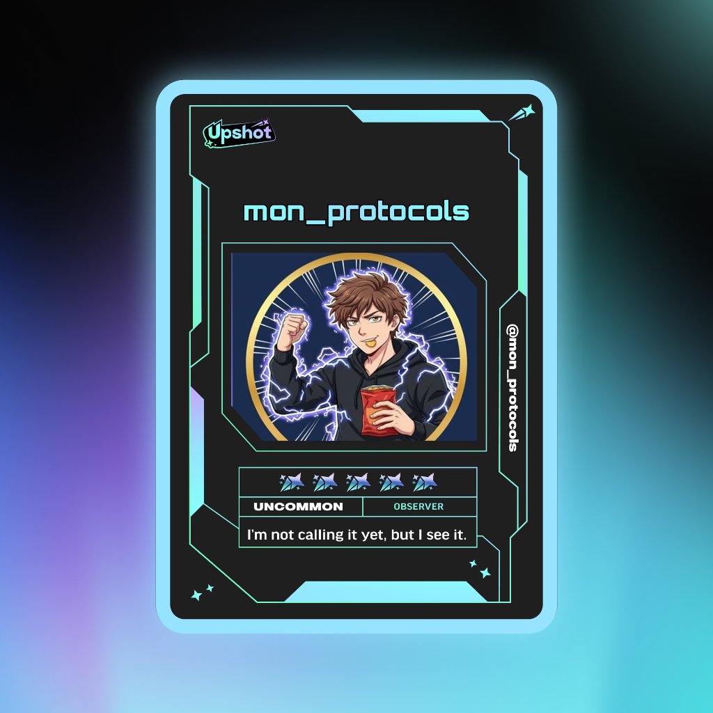 mon_protocols's tweet photo. Just ripped my Predictor Card!

Ready to claim instant cash prizes, free packs and more.

Welcome to Prediction Play on @upshot_cards

Your turn
https://t.co/dDeJZm27bI https://t.co/83iI6ksFcO