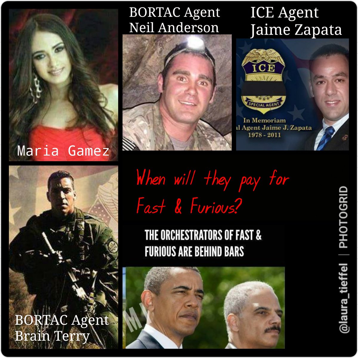 <a href="/dbongino/">Dan Bongino</a> <a href="/BarackObama/">Barack Obama</a> 
Can suck a fart out of my ass!!!
Still waiting for <a href="/FBIDirectorKash/">FBI Director Kash Patel</a> <a href="/AGPamBondi/">Attorney General Pamela Bondi</a> TO REOPEN FAST AND FURIOUS! WHEN DOES THE VICTIMS OF THAT START TO MATTER TO THEM?
WE WANT JUSTICE DAMN IT!
Its been TOO DAMN LONG!

BORTAC Agent Brian A Terry
EOW 12/14/2010
ICE Agent