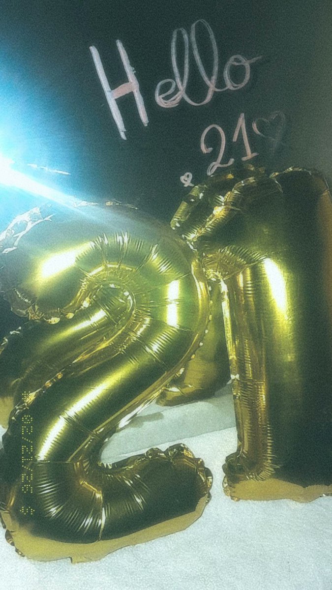 𝐼𝑡'𝑠 𝑚𝑦 𝑏𝑖𝑟𝑡ℎ𝑑𝑎𝑦♡
Hi 21🪄👼🏻🎈