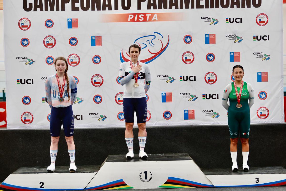 Pan American gold for the United States. 🇺🇸🥇

Kristen Faulkner wins the title at the 2026 Pan American Track Cycling Championships, showing endurance and strategy on the track.

The intensity continues! Watch it LIVE on PanamSportsChannel.org

#PanamSports #TrackCycling