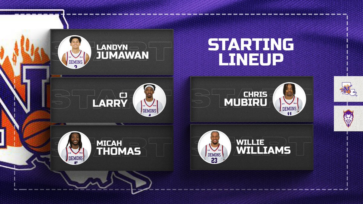 NSUDemonsMBB's tweet photo. New day, new game, same #StartingFive for Senior Day!
#ForkEm x #DemonTime https://t.co/dG8mbEZtnr