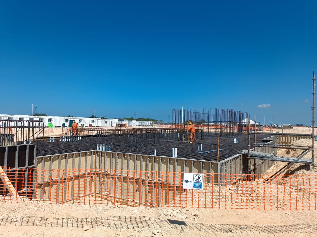FaustoPEE's tweet photo. Equipo VSEI-MEMRD realizó visita de inspección Central Termica Manzanillo Power &amp; Gas 430 MW que construye Ege-Haina en Montecristy J. Villanueva Gte explicó la marcha de la obra de acuerdo su plan  de trabajo y que estará en operación feb 28 .⁦@joelsantose⁩ RD Avanza 👍👍 https://t.co/knNxtLIAFI